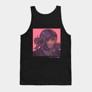 Cyberpunk Girl Tank Top